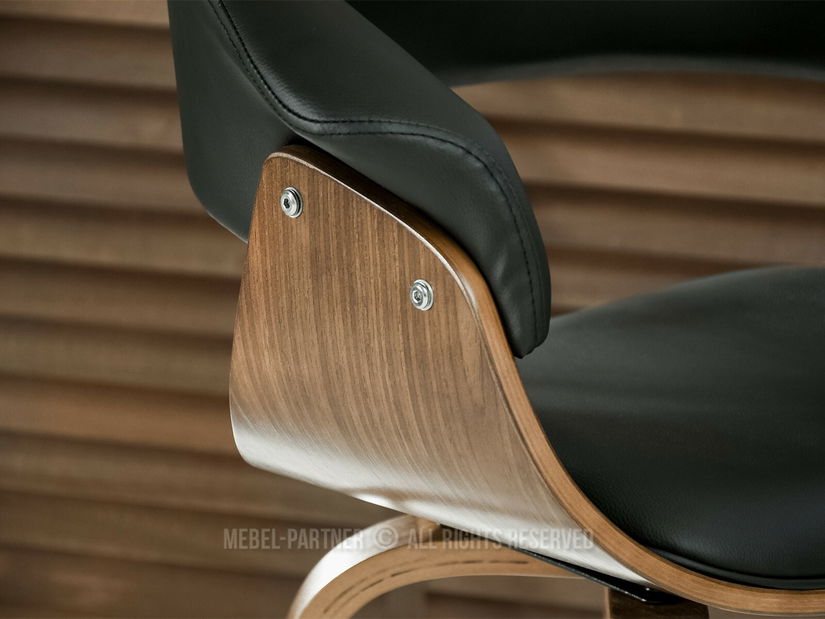 Scaun bar Elynah 75 (negru)