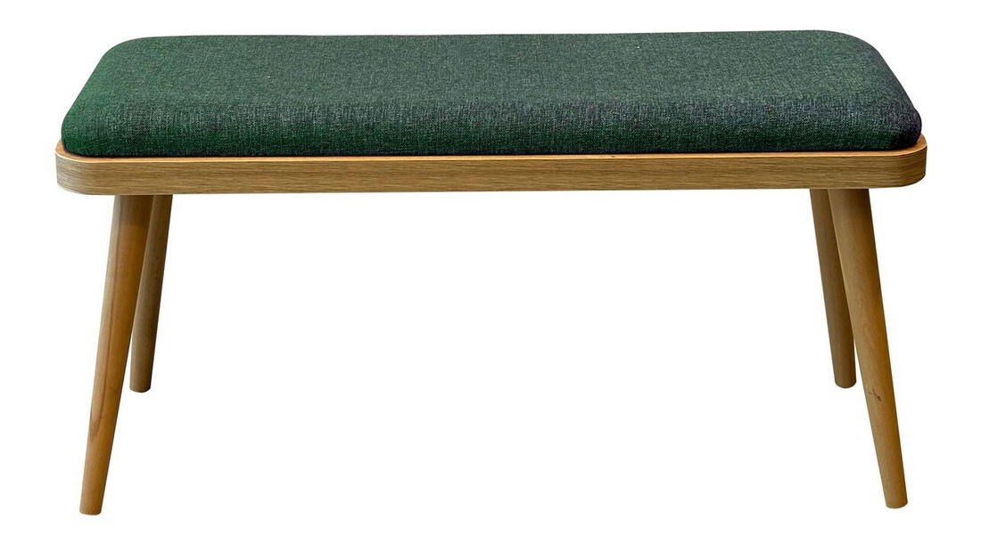 Bancă Vineya (stejar + verde).