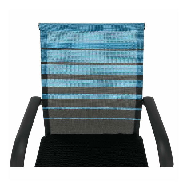 Konferenčná stolička Ertozinenca (modrá + čierna) 