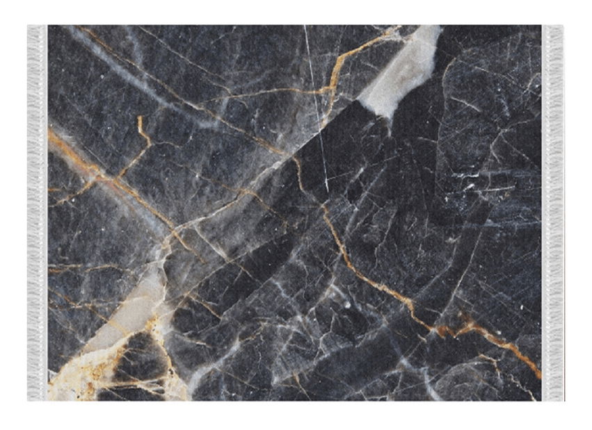 Tepih 80x200 Roven Tip 1 (crni mramor) *Rasprodaja