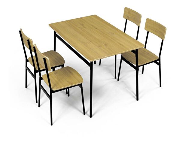 Set mobilier sufragerie Anasagasti 2 (stejar sălbatic) (pentru 4 persoane)