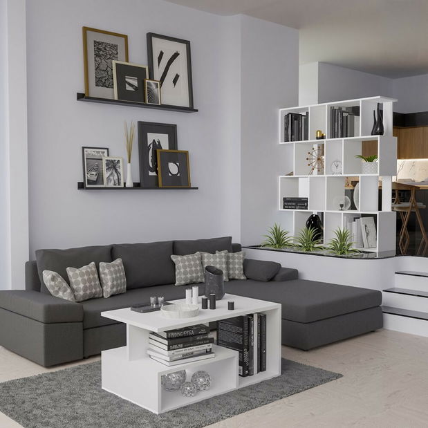 Regál Fragil 1 (biela)