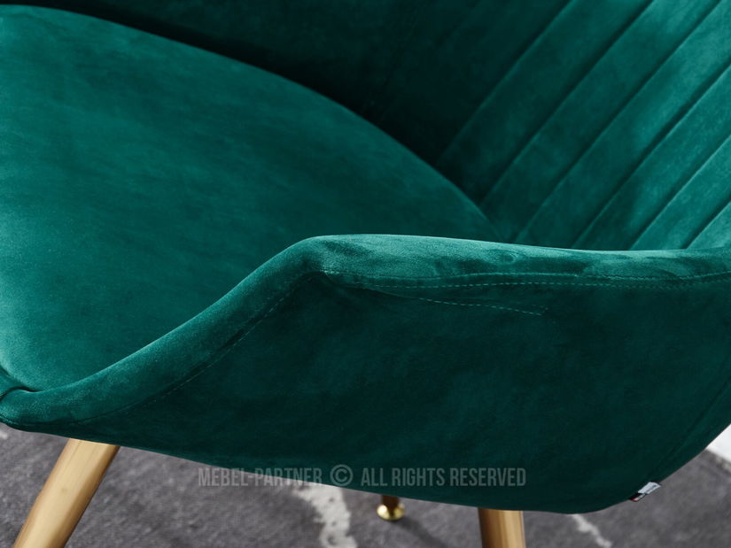 Fotoliu Osmol F (verde + auriu)