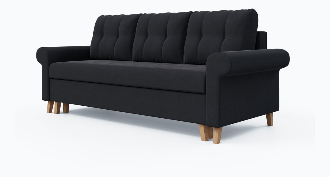 Canapea trei locuri Ostrol (grafit)