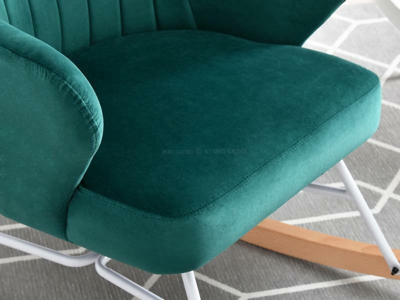 Fotel Florida (zöld + fekete)