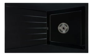 Kuchynský drez Ragod (čierna) (bez otvoru pre batériu) (L)