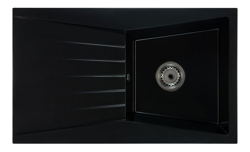 Kuhinjski sudoper Ragod (crna) (bez otvora za bateriju) (L)