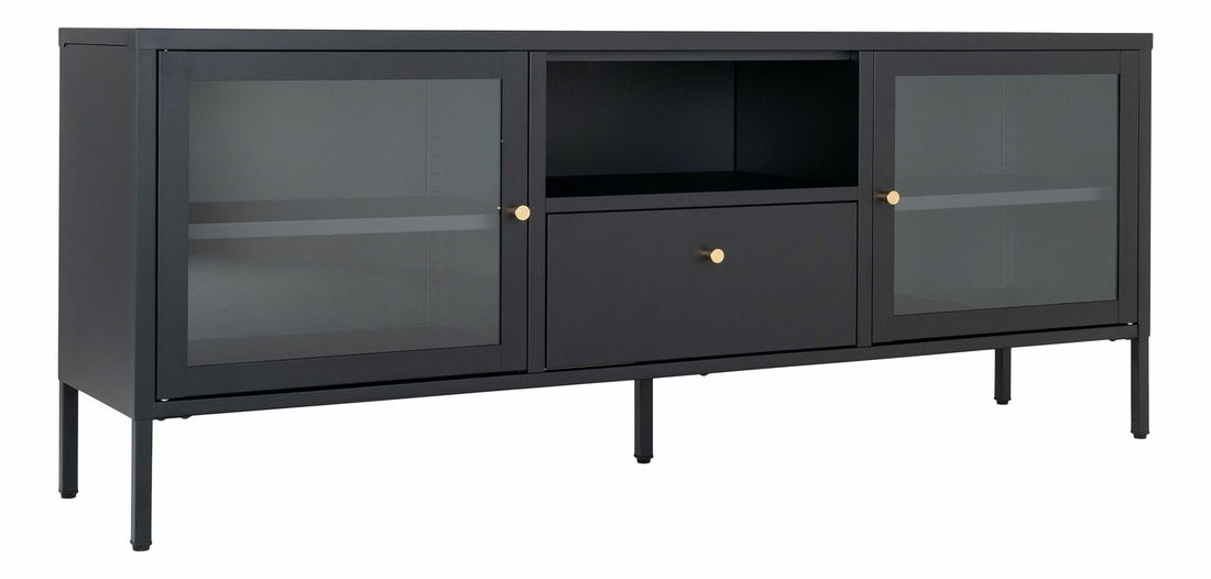 TV stolík/skrinka Dalmira 6 (čierna)