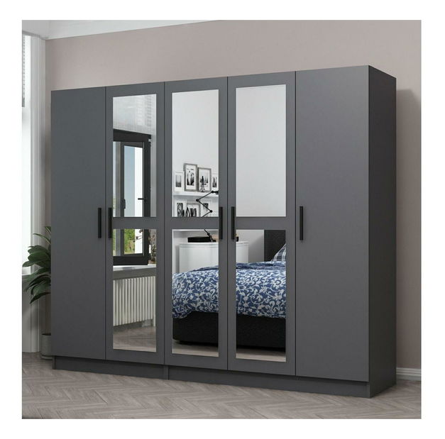 Dulap de haine Kalia 5090 (antracit)