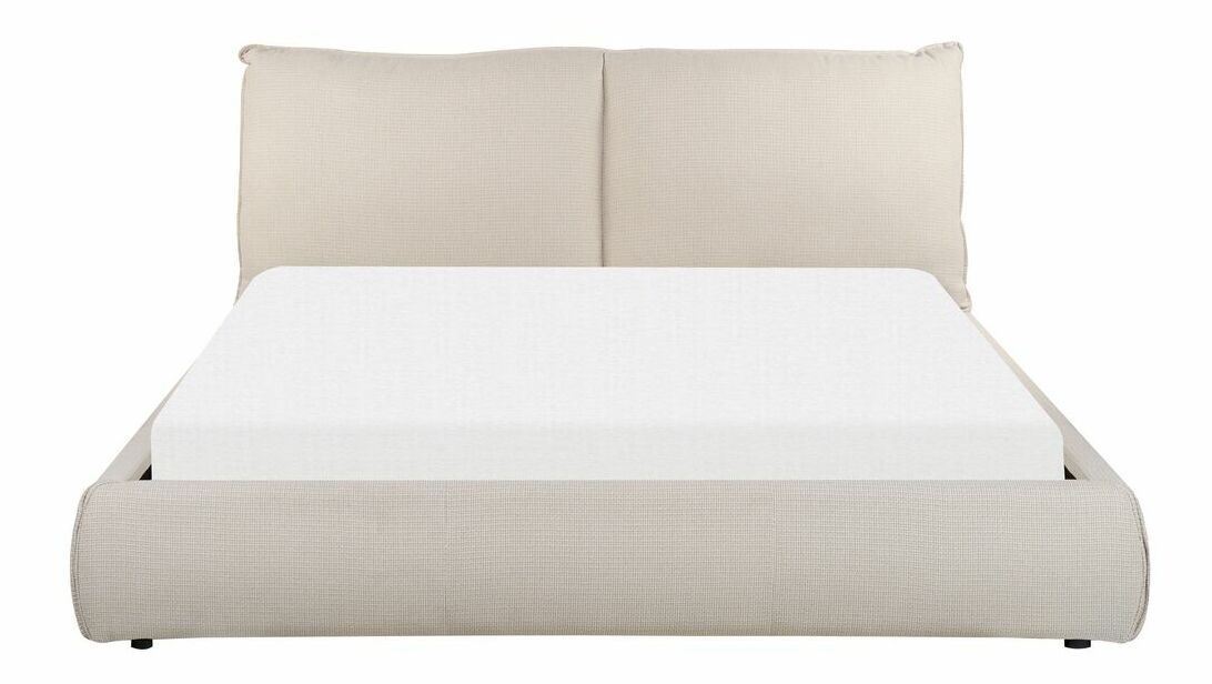 Manželská posteľ 160 cm Vetiver (svetlohnedá) (s roštom)