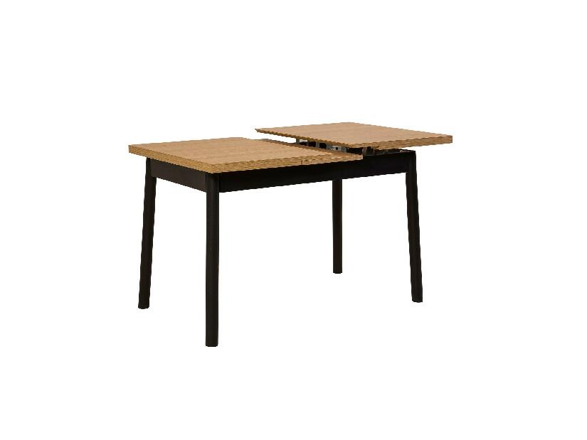 Set mobilier sufragerie Duvasa 10 (negru) (pentru 4 persoane)