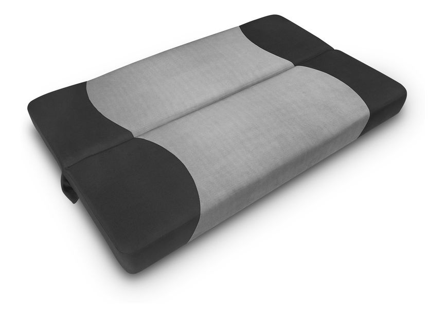 Pohovka trojsedačka BRW Hop 3K (sivá + čierna)