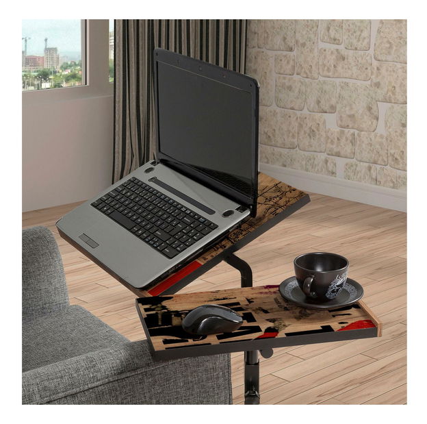 Suport pentru notebook Pobenu 1 (pin atlantic + negru)