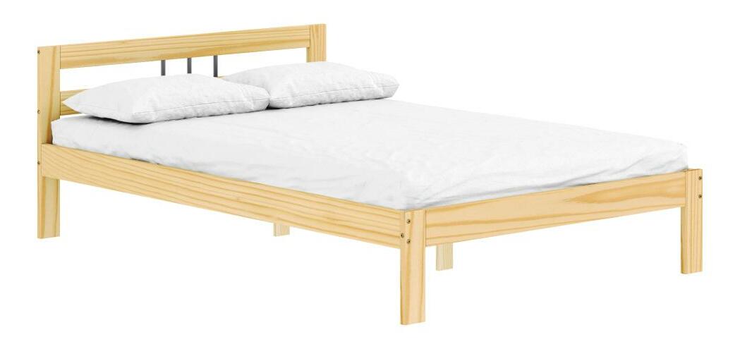 Bračni krevet 140x200 cm Joja (prirodna)