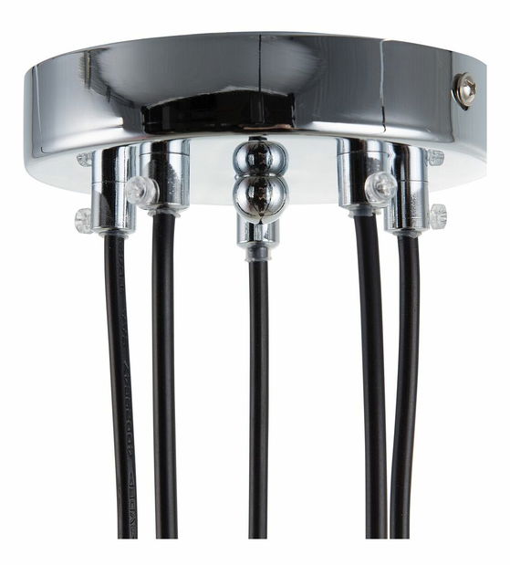 Závesná lampa Sendai (čierna)