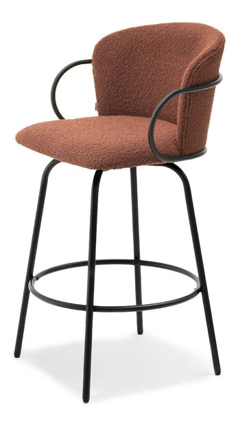 Scaun bar Simonte (negru)