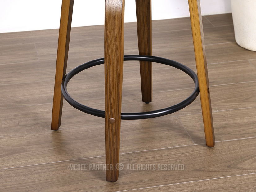 Scaun bar Rolenzono H65 (negru)