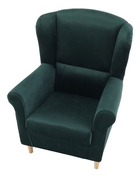 Fotoliu cu urechi Charlie (verde)