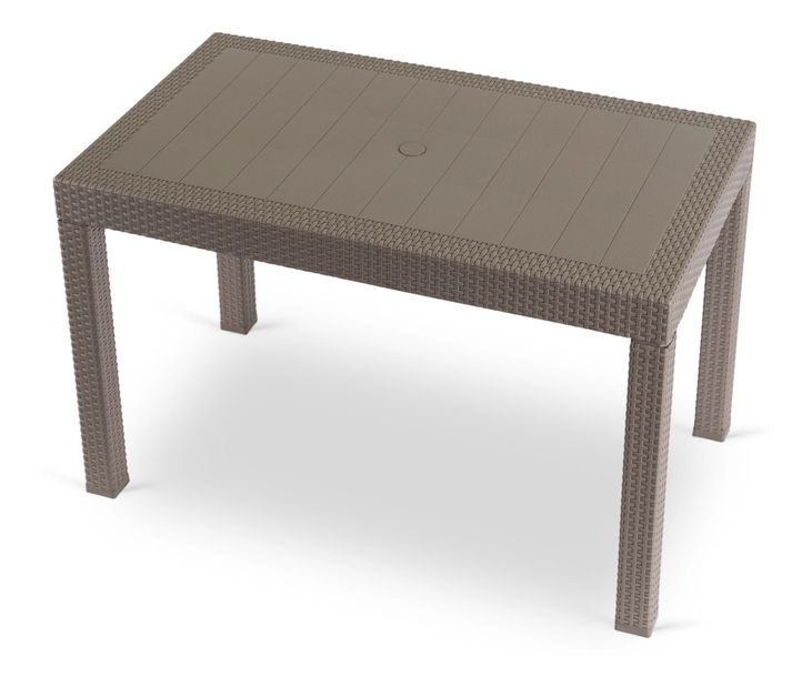 Vrtni stol Floriano (smeđa) (za 6 osoba)