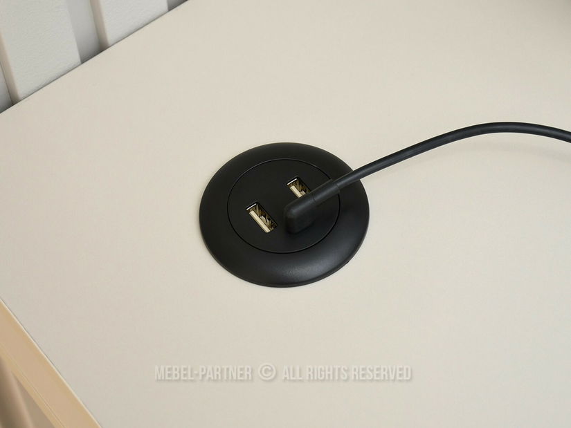 Masă PC cu înălțime reglabilă Occott 100 (crem)