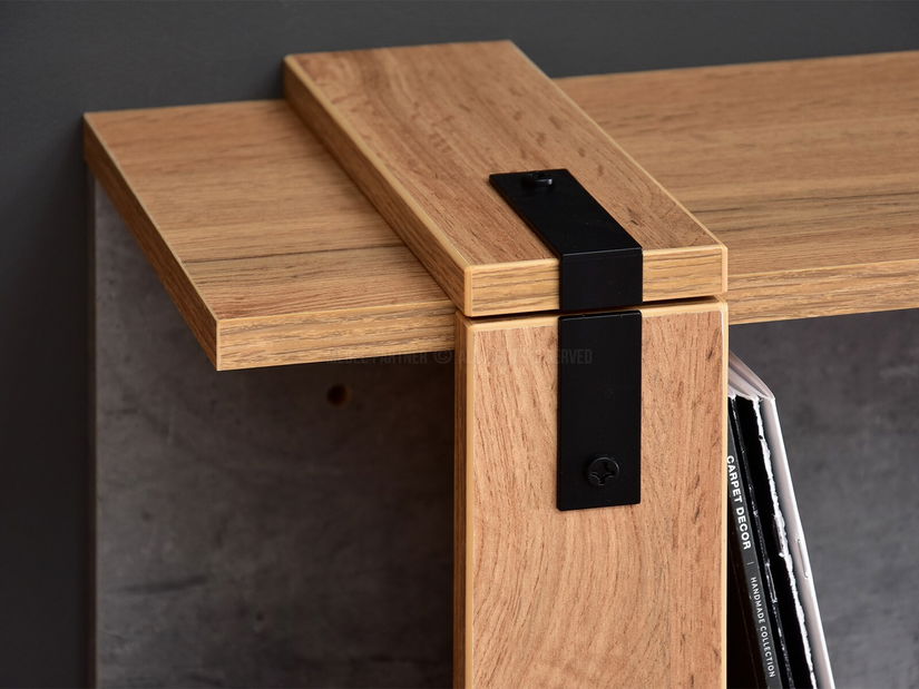 Mobilier living Subrayado 03 (stejar + negru)