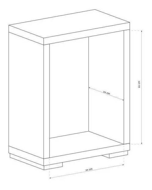 Komód Vega 09 (sötét santana tölgy)