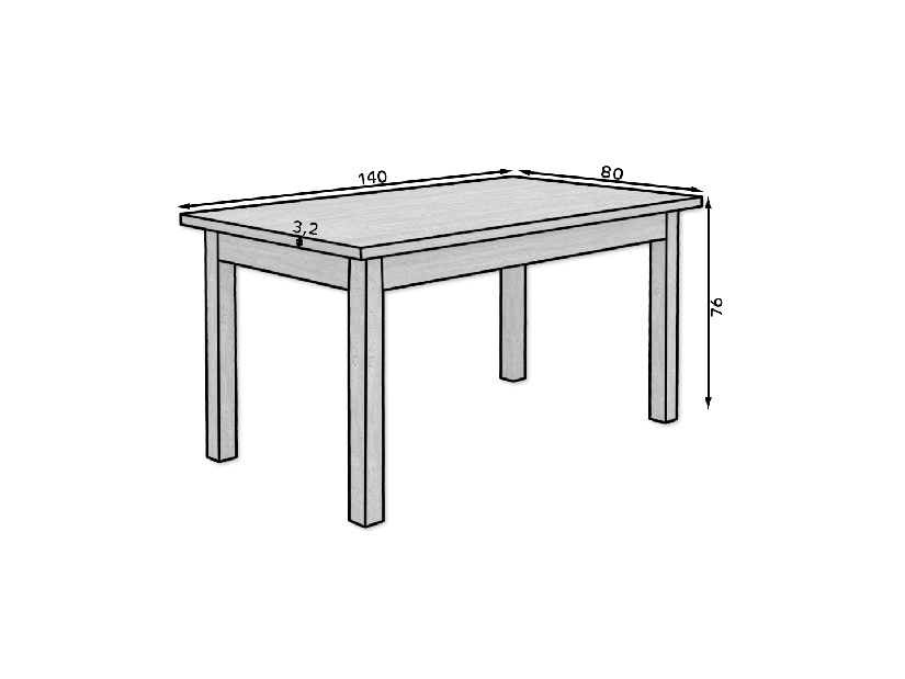 Set sufragerie Raviel80 (Nuc închis)