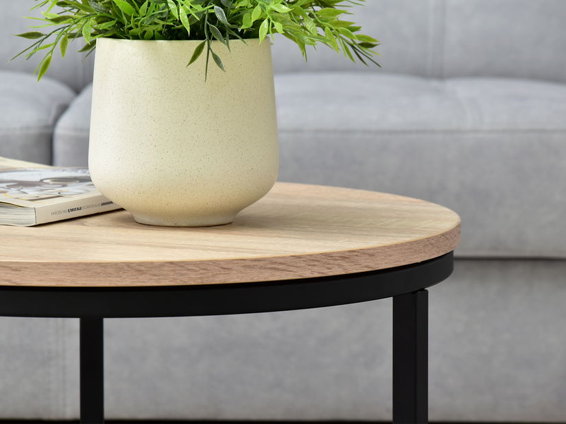 Konferenčný stolík Nucleos (čierna)