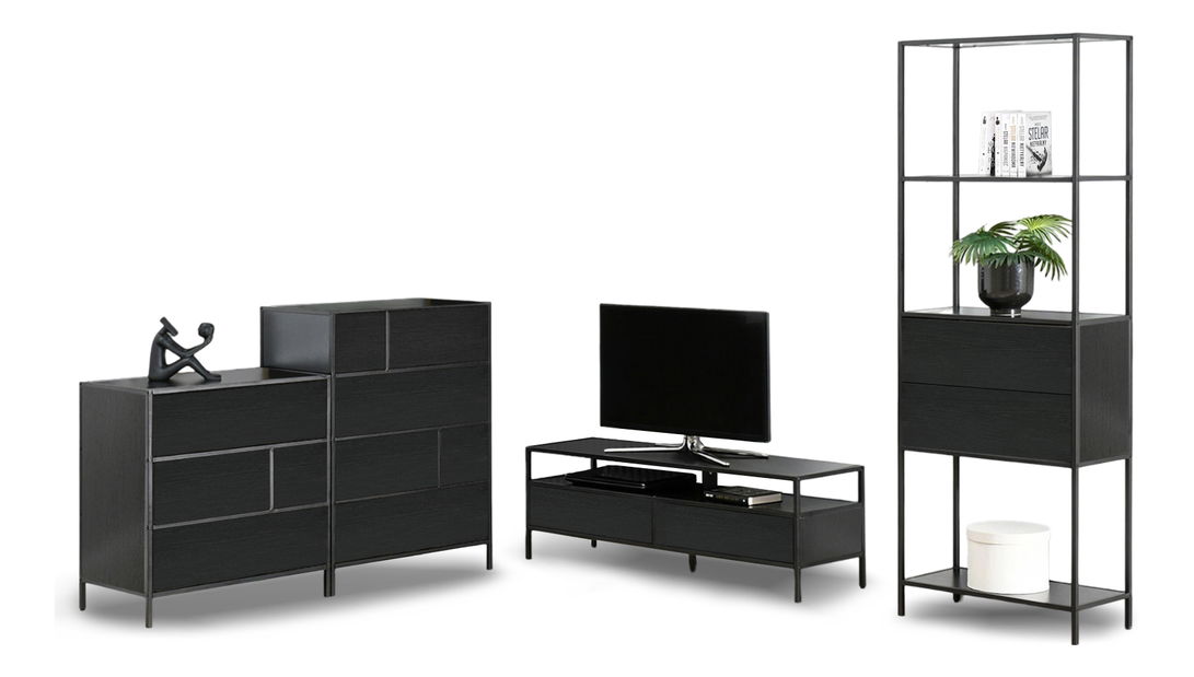 Obývacia stena Sumarisimo 1 (čierna)