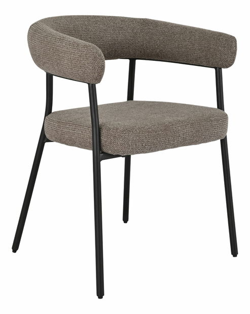 Jedálenská stolička Tloteria (hnedá)