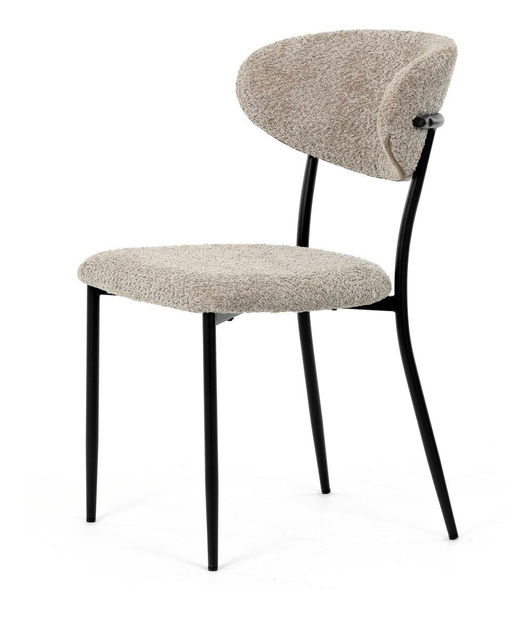 Jedálenská stolička Cosmetica (lanýžová)