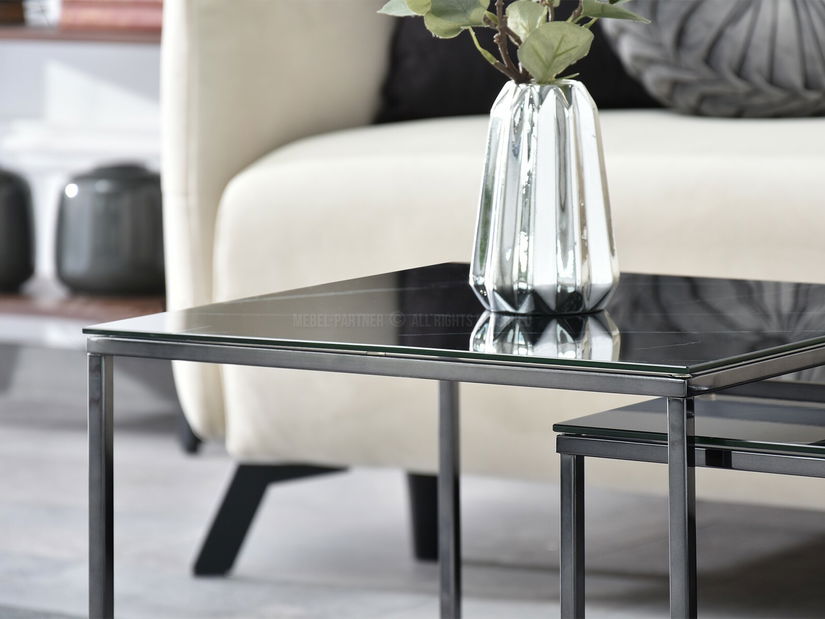 Konzolasztal Prana Law (fekete)