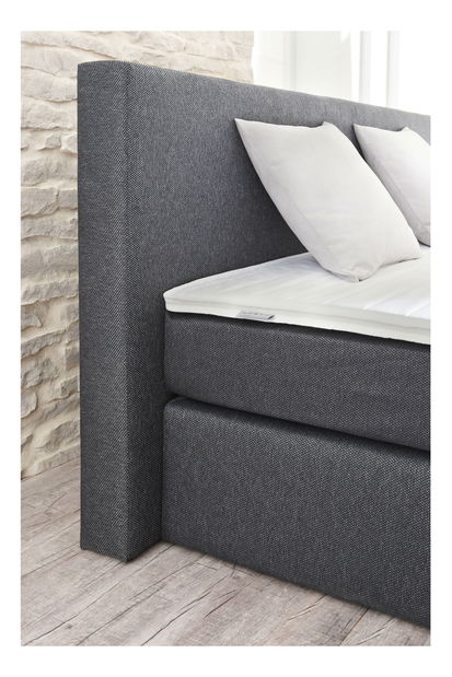 Pat matrimonial Boxspring 180 cm Beata (cu saltele)