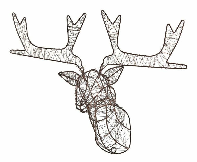 Dekoracija glava soba Nelza (crna)