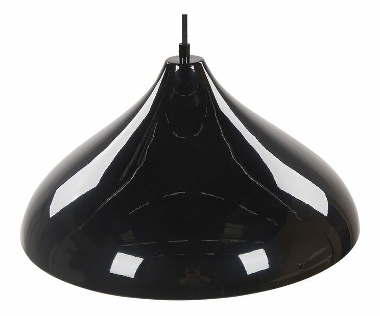 Závesná lampa Iskandar (čierna)