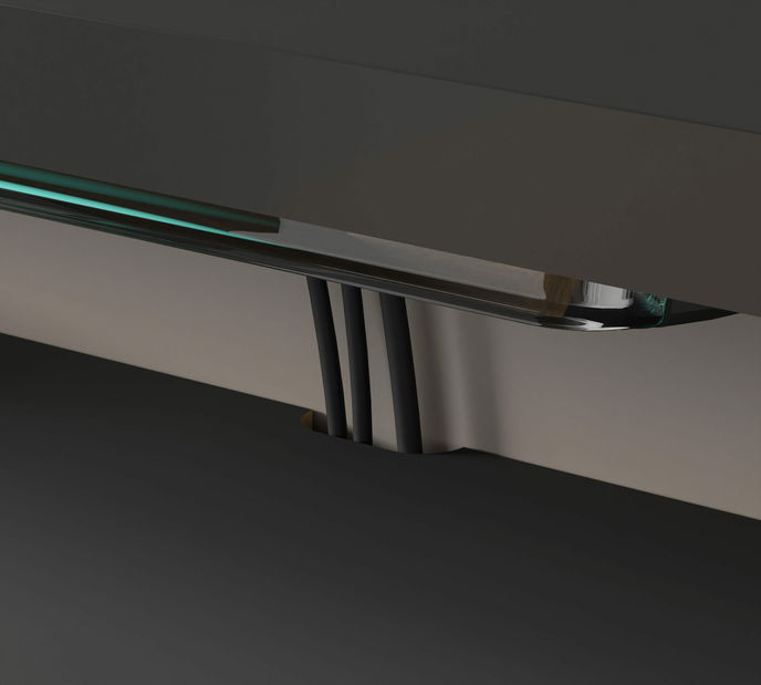 TV szekrény/asztal Decal (fekete)