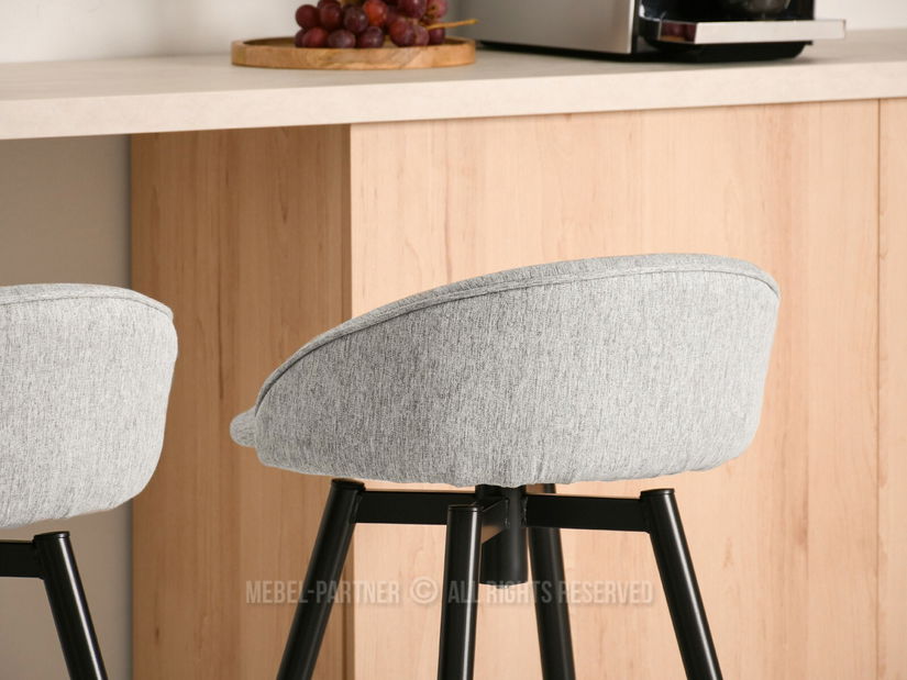 Scaun Ignis (gri + negru)