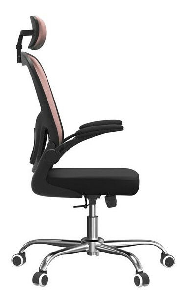 Fotoliu de birou Desmienten 1 (roz)