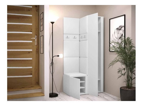 Mobilier hol Tovenaz XXIV (grafit + Roz)