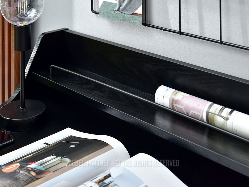 PC asztal Borge (fekete)