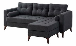 Rohová sedačka Kraty (antracit) (P)