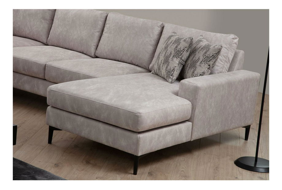 Kutna garnitura U Portobeno 2 (bež + crna)