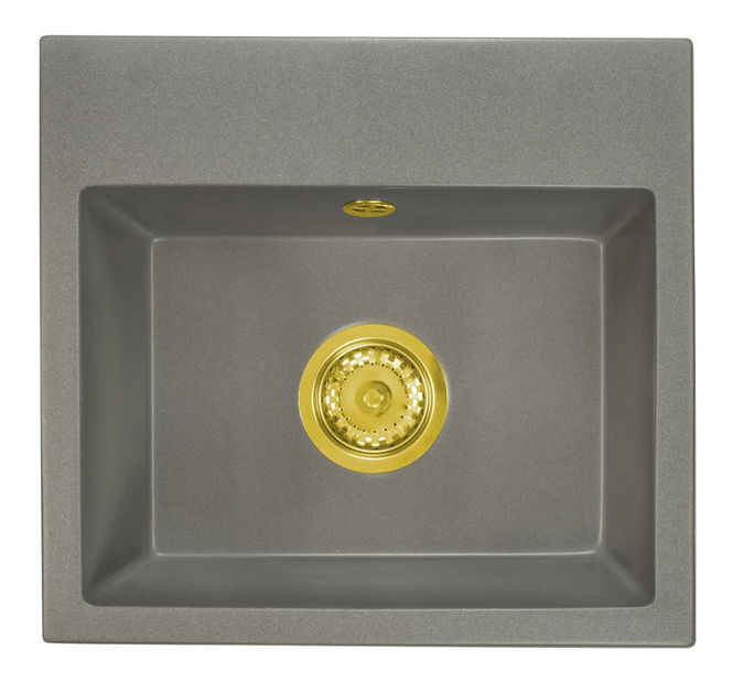 Kuchynský drez Donius (sivá) (bez otvoru pre batériu)