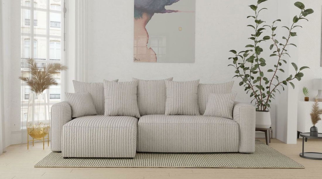 Sarokkanapé Solina (tej) (B)