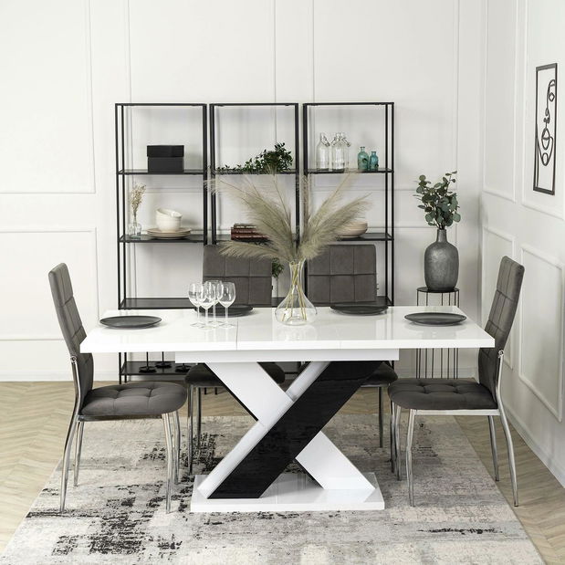 Scaun sufragerie Marinaleda (gri țesătură) 