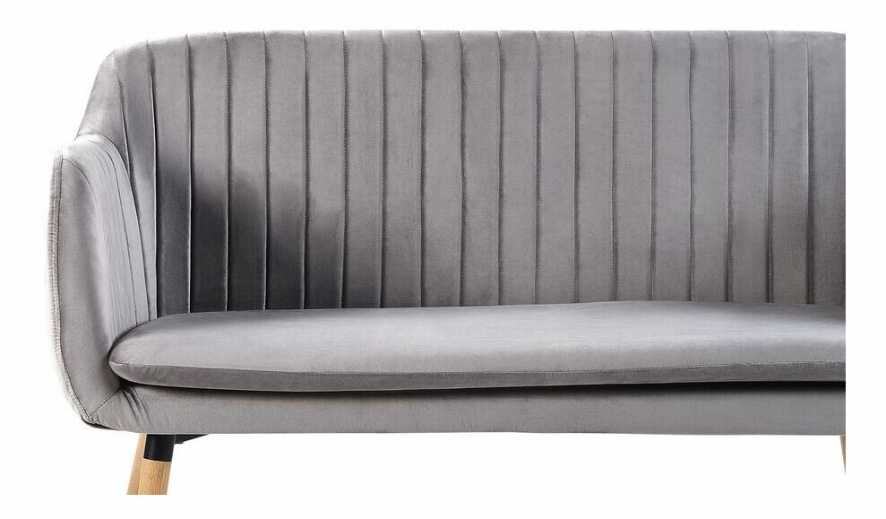 Pohovka dvojsedačka TORBY (sivá)