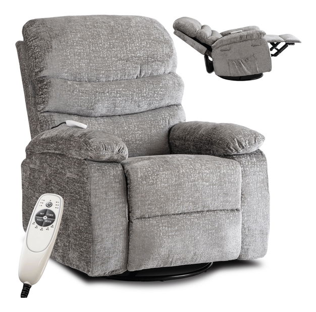 Fotoliu masaj Bricke (gri) 