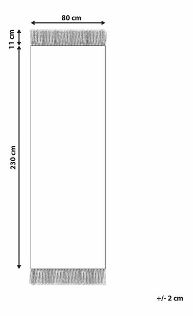 Tepih 80 x 230 cm Cemi (bež)