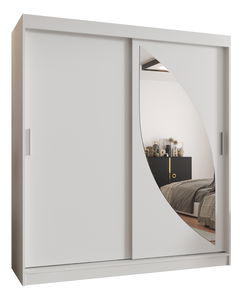 Ormar za garderobu 180 cm Milain (bijela)