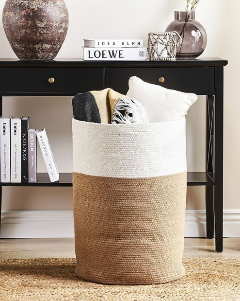 Úložný kôš Anping (béžová)